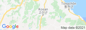 Kosan map